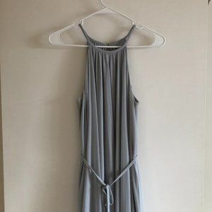 Dusty Blue Bridesmaid Dress (David's Bridal)